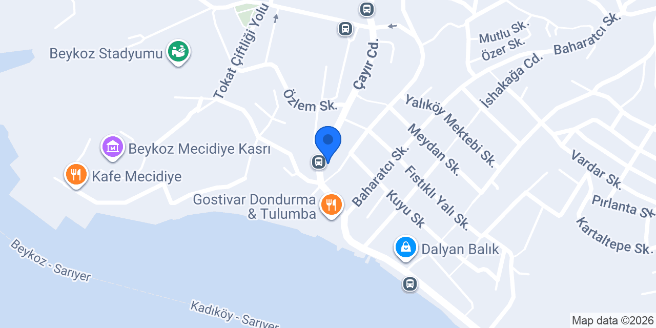 Beykoz terzi konumu