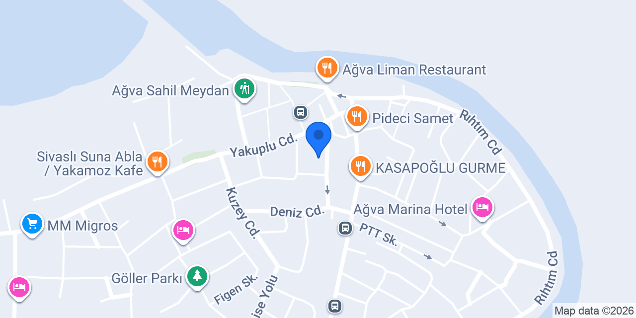 Ağva Veteriner Kliniği konumu