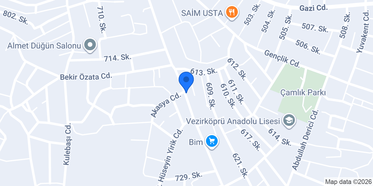 BUĞRA ÇİÇEKÇİLİK konumu