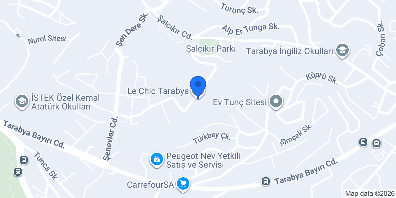 Le Chic Tarabya konumu