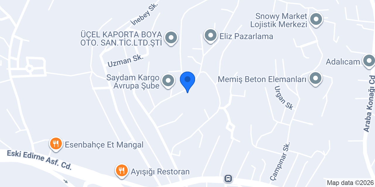 Yeni Yıldırım Kargo konumu