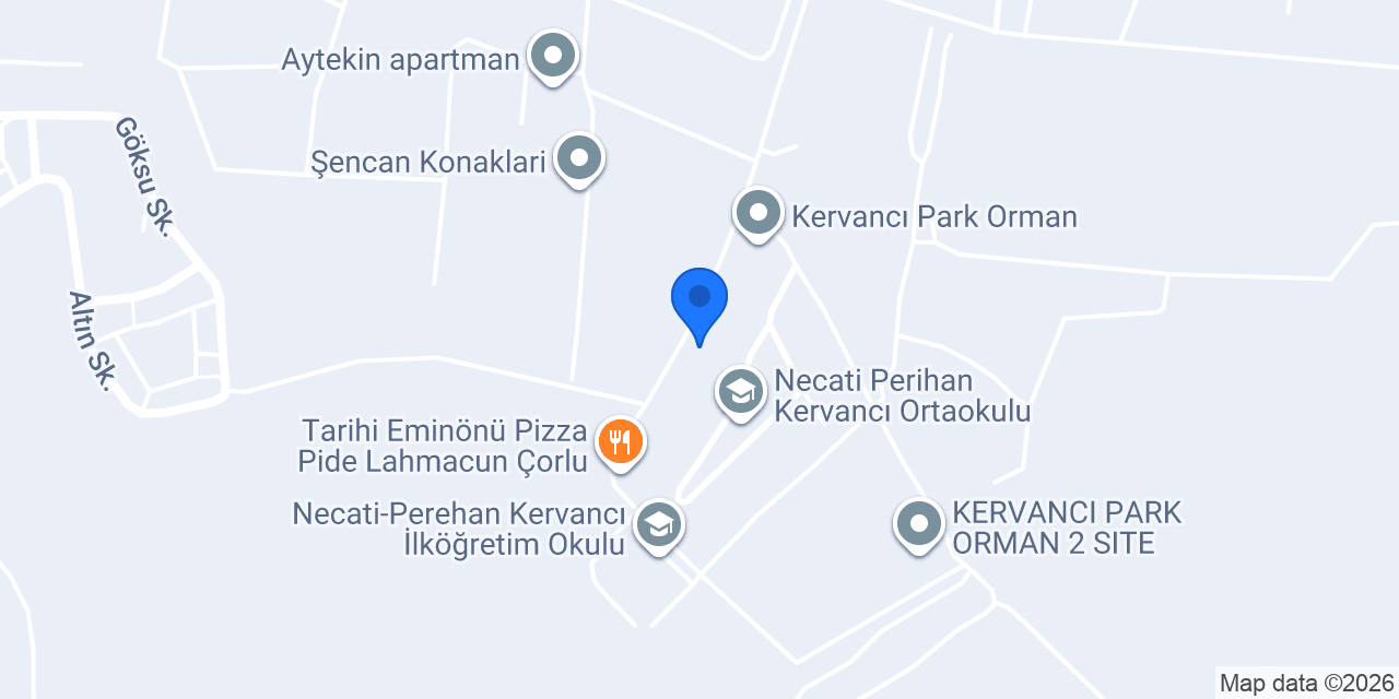 Venüs Kirtasiye konumu