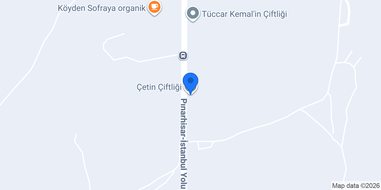 Çetin Çiftliği konumu