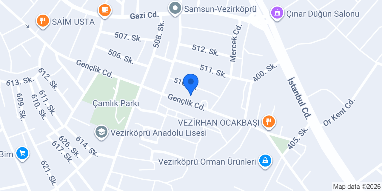Diş Hekimi Ahmet Baştuğ konumu