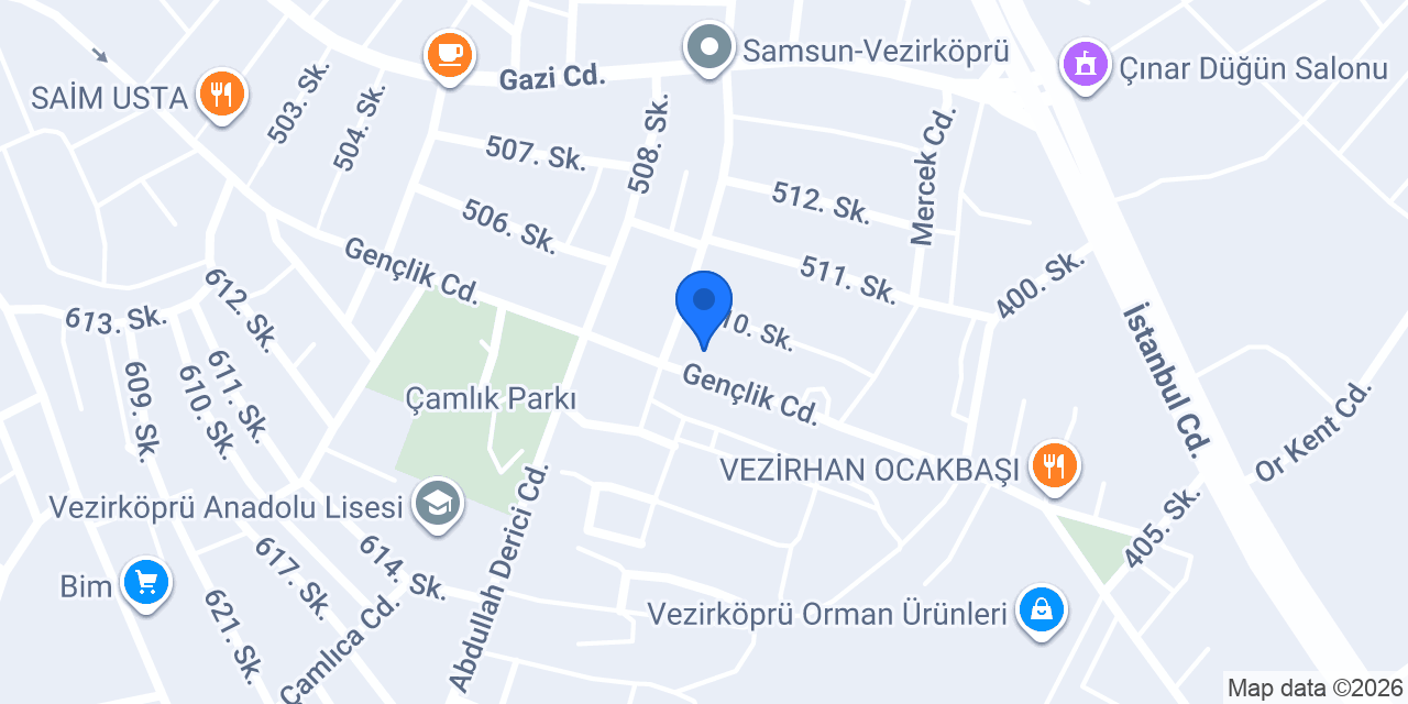 NeshVezirköprü konumu