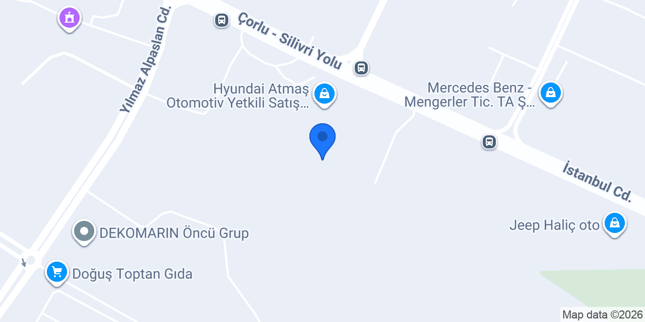 Asoto Ekspertiz Çorlu konumu
