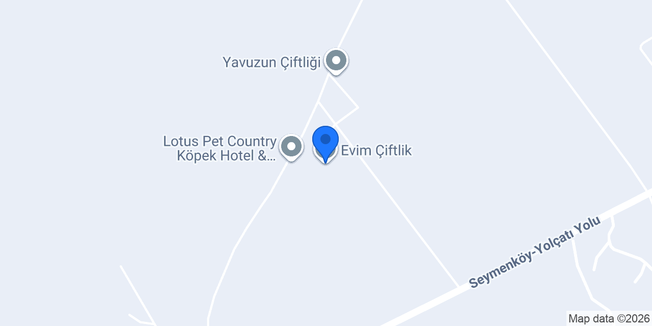 Evim Çiftlik konumu