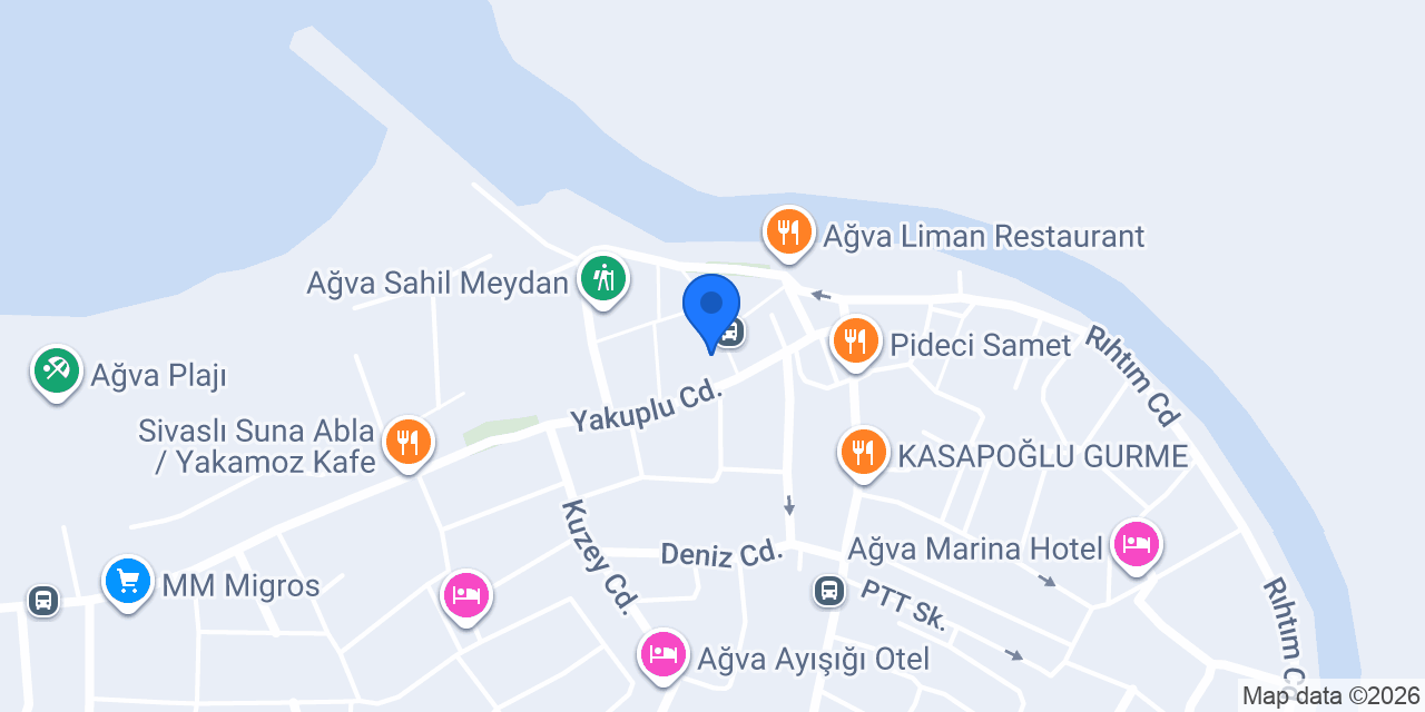 Ağva can tekel shop(EKOMİNİ) konumu