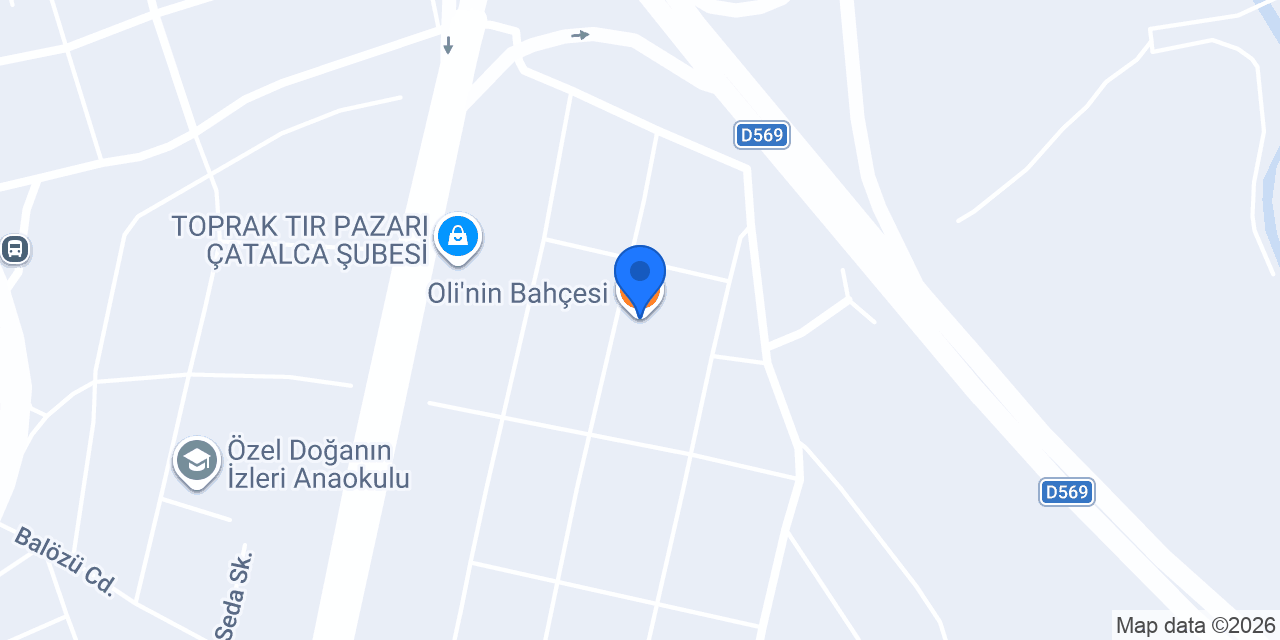 Oli'nin Bahçesi konumu
