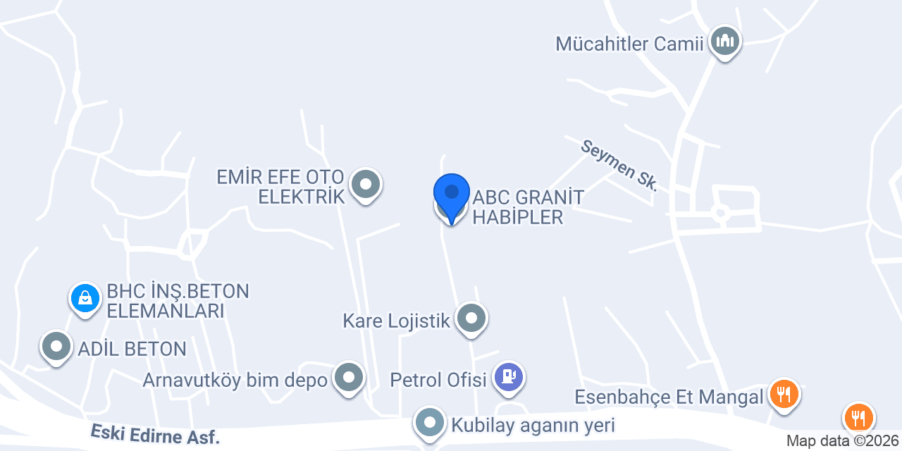 ABC GRANİT HABİPLER konumu