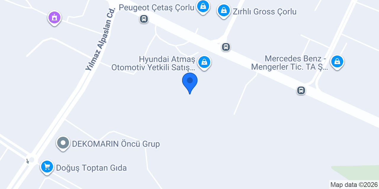 Yıldız Otomotiv konumu