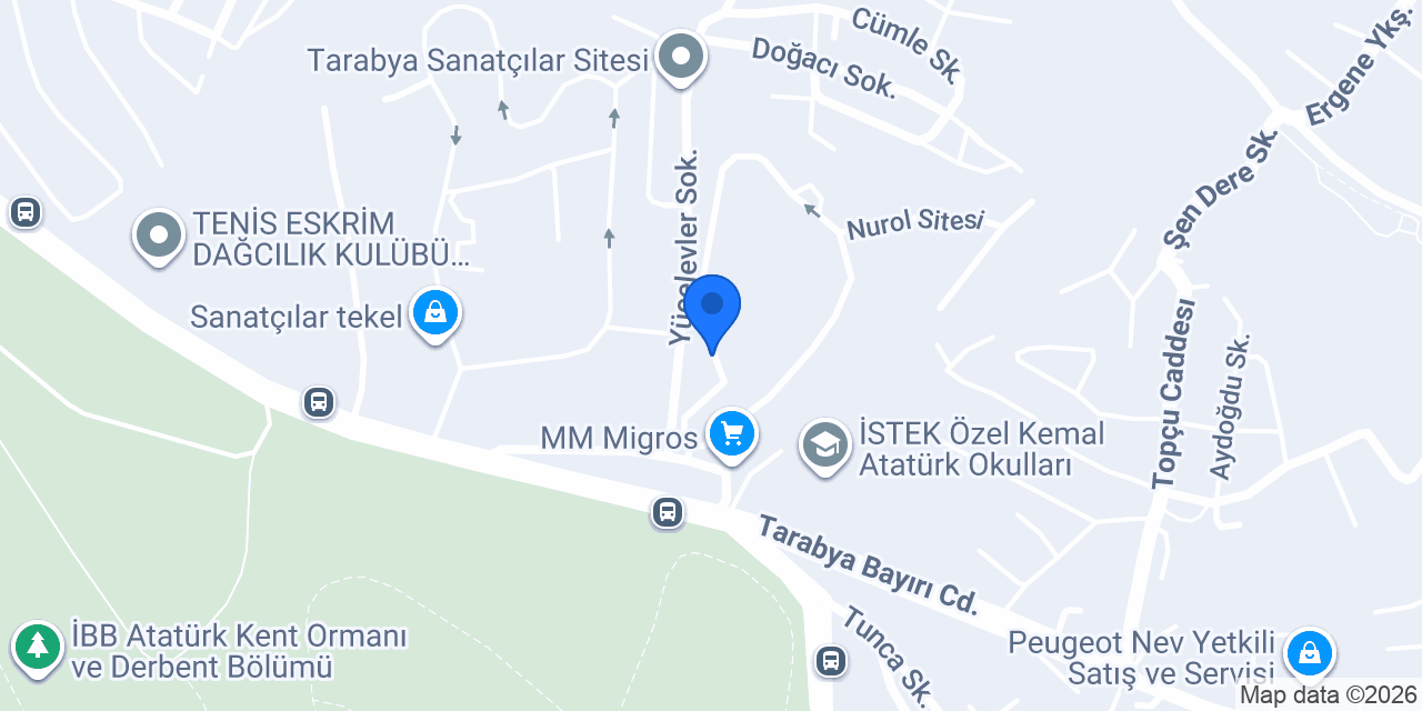 Diş Hekimi Can Kocaman konumu