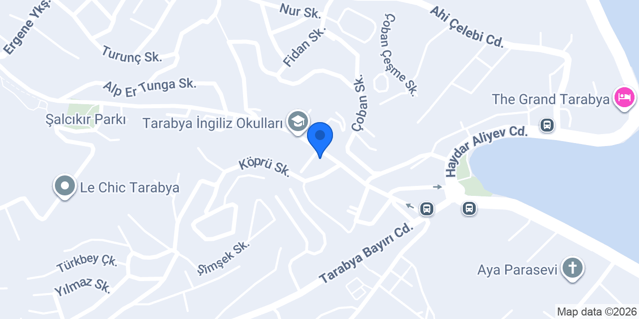 Tarabya Otopark konumu
