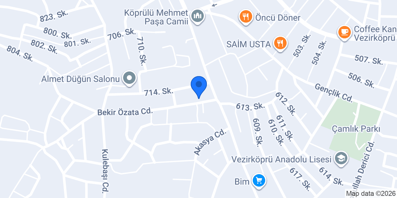 PİZZAMAXX konumu