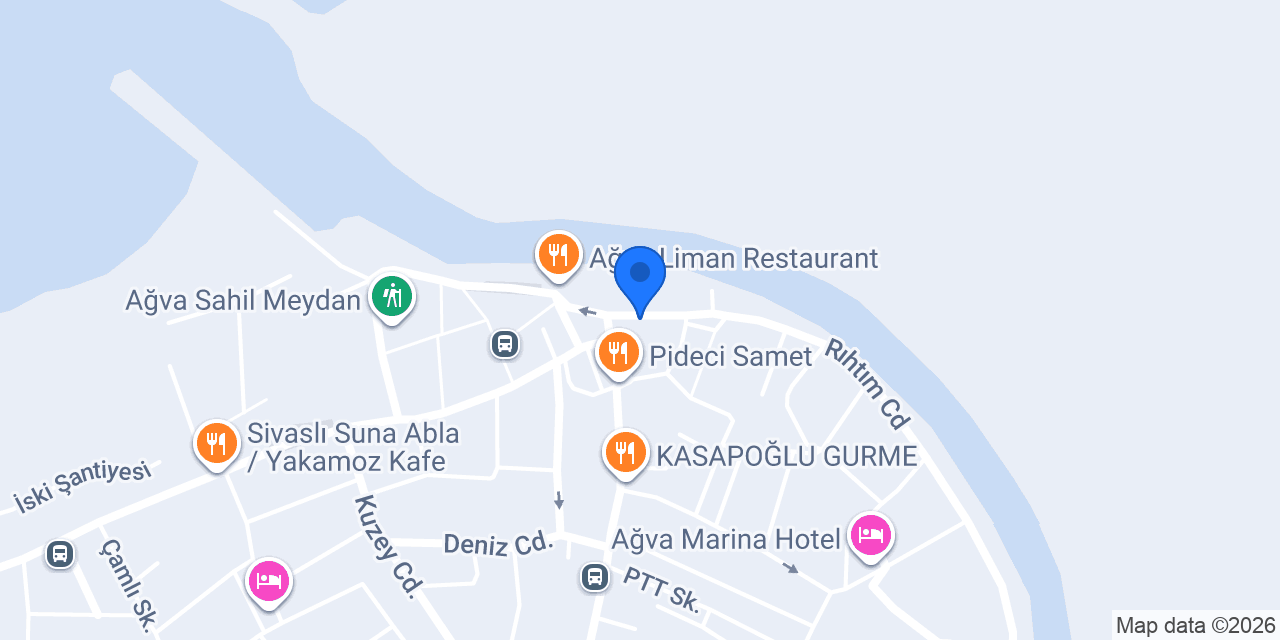 Ağva Sultan Sofrası konumu