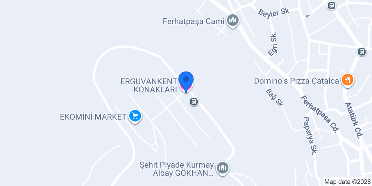 ERGUVANKENT KONAKLARI konumu