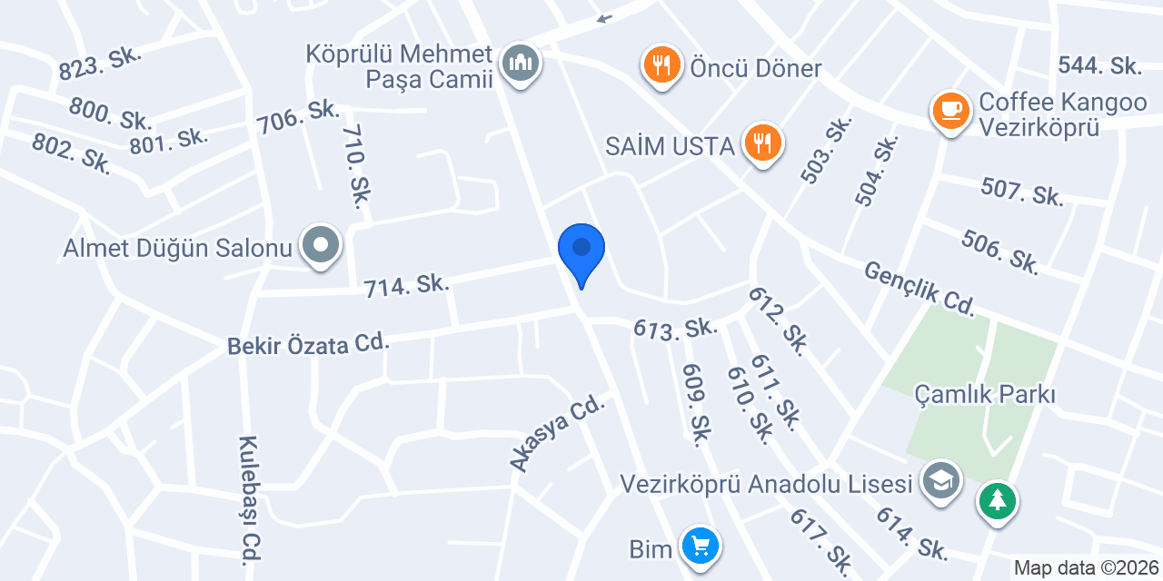 karanfil çiçek evi konumu