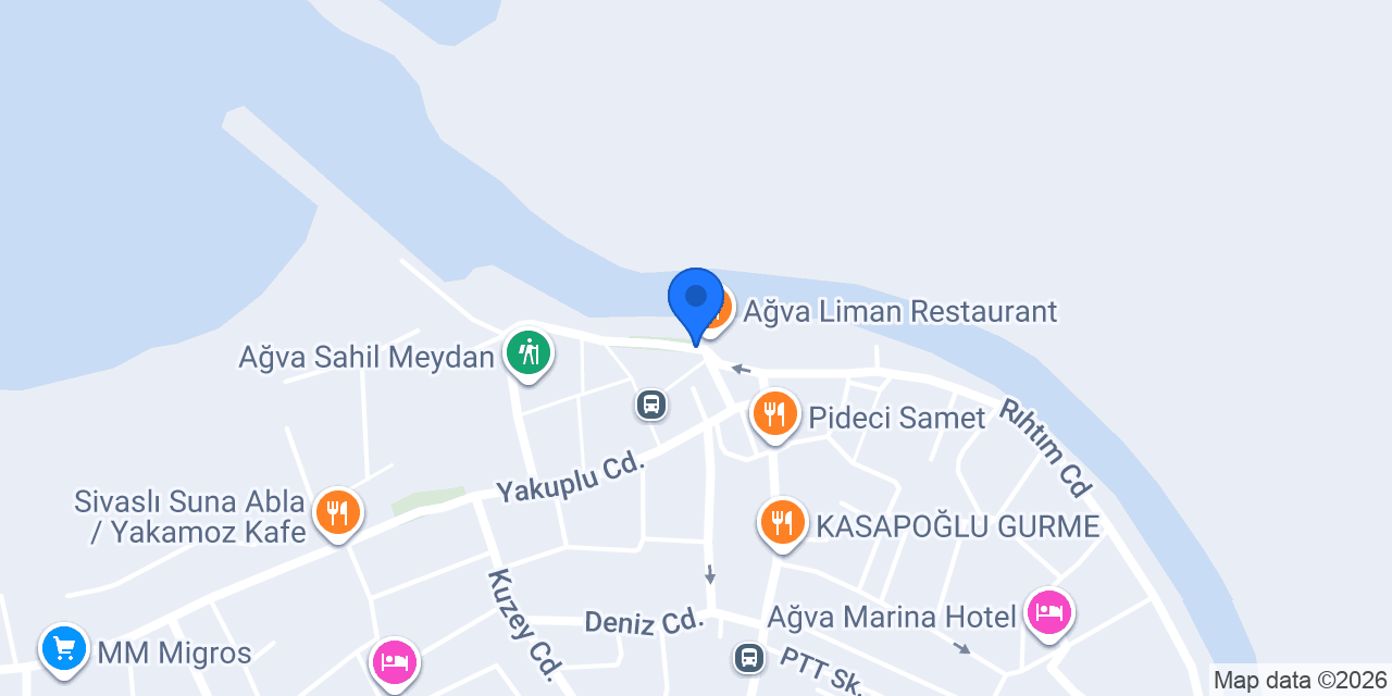 Ağva Tekne Turu konumu
