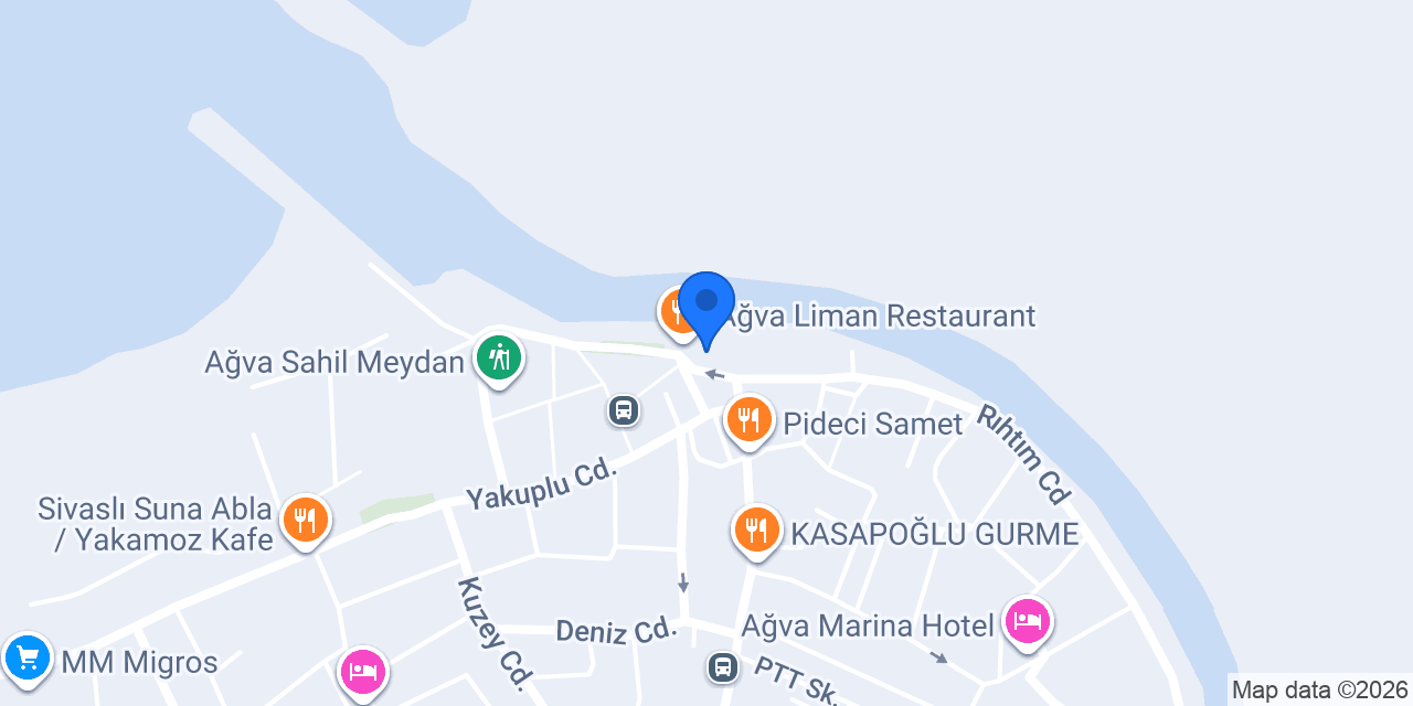 Rıhtım restaurant konumu