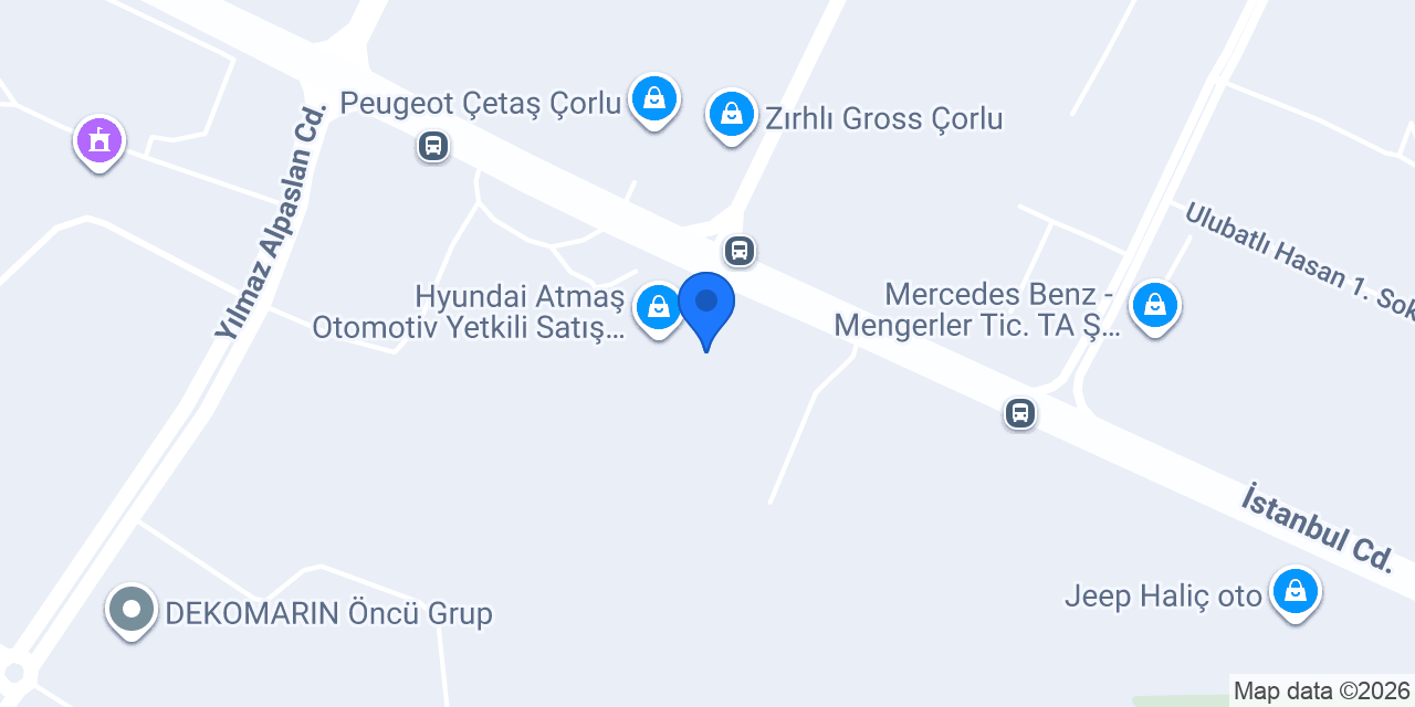 Nissan Atm konumu
