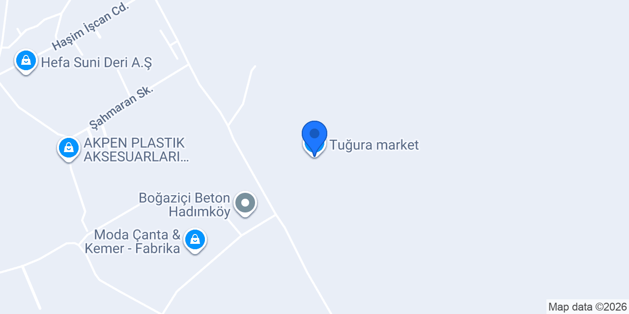 Tuğura market konumu