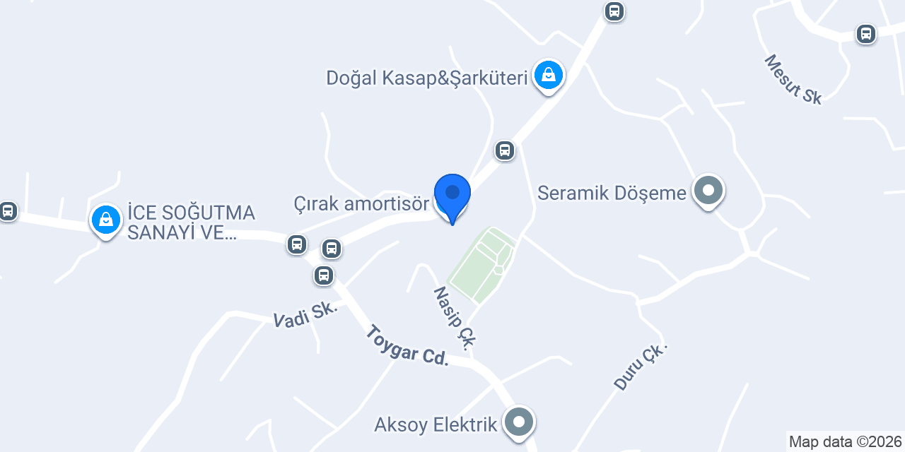 Çırak amortisör konumu