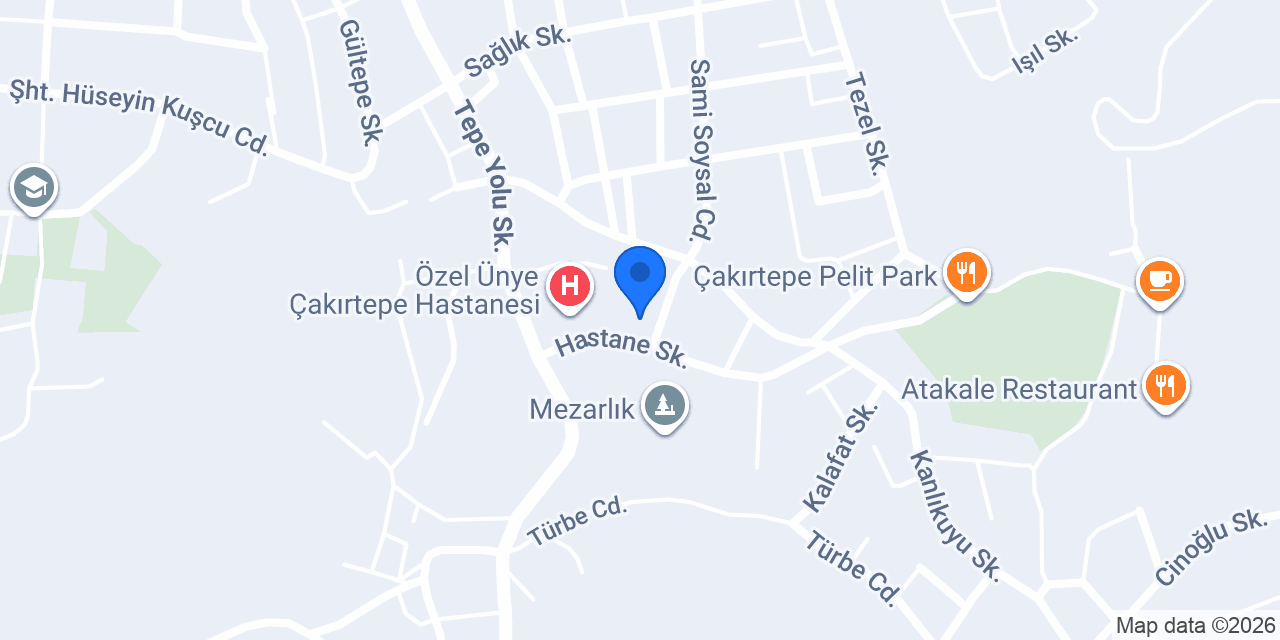 Tepe Eczanesi konumu