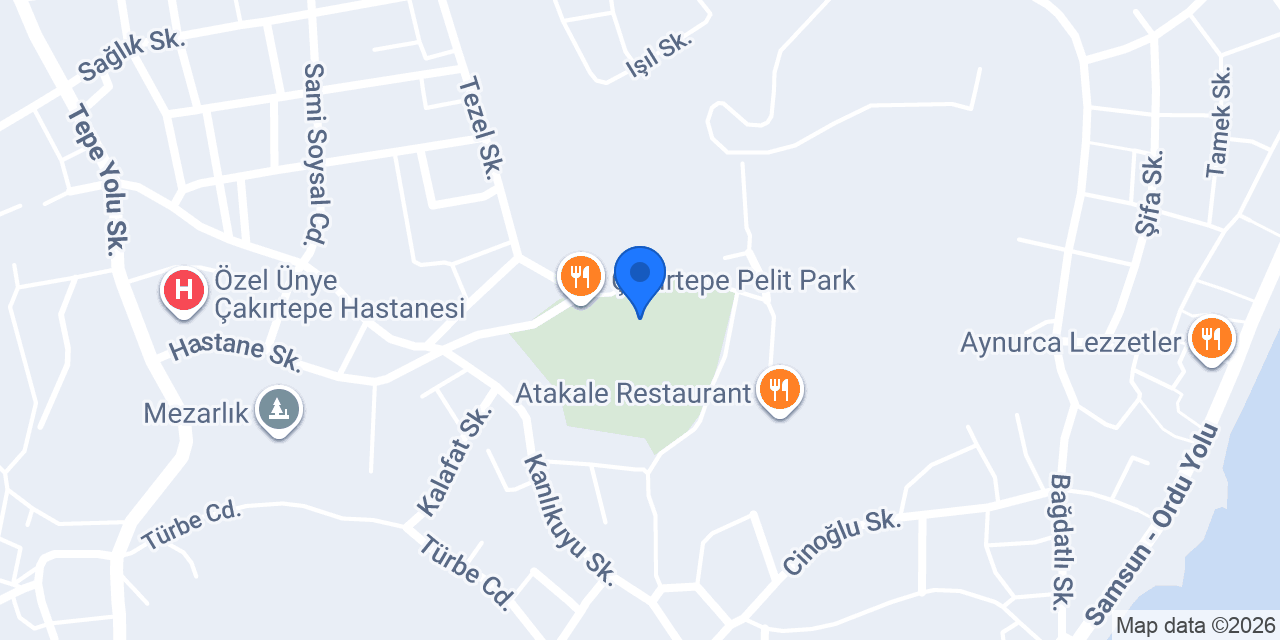 Çakırtepe Sami Soysal Tesisi konumu