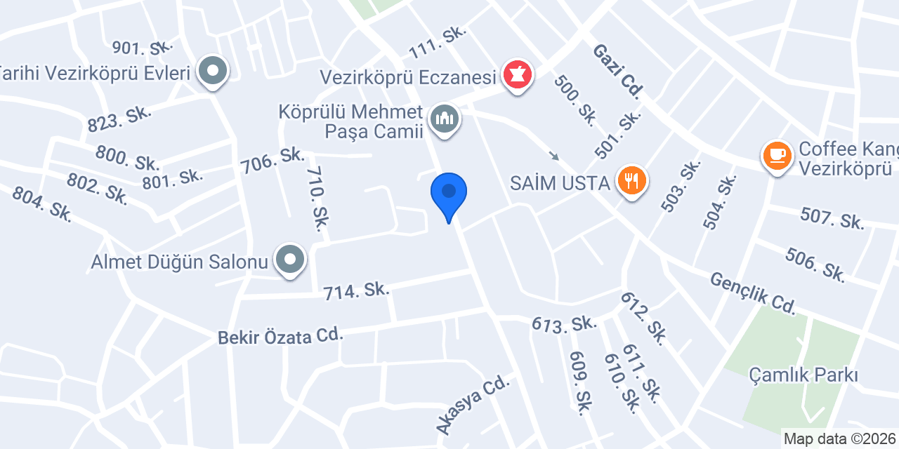 Antik Cafe konumu