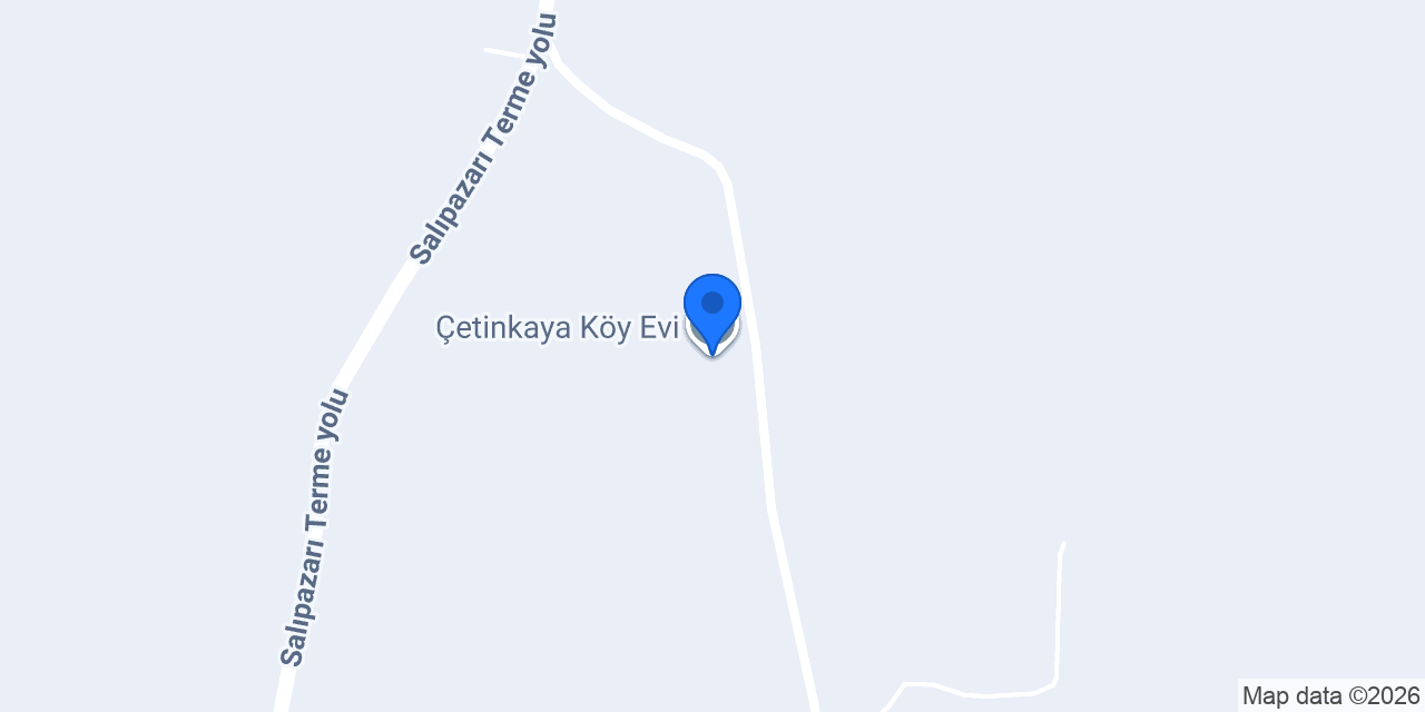 Çetinkaya Köy Evi konumu