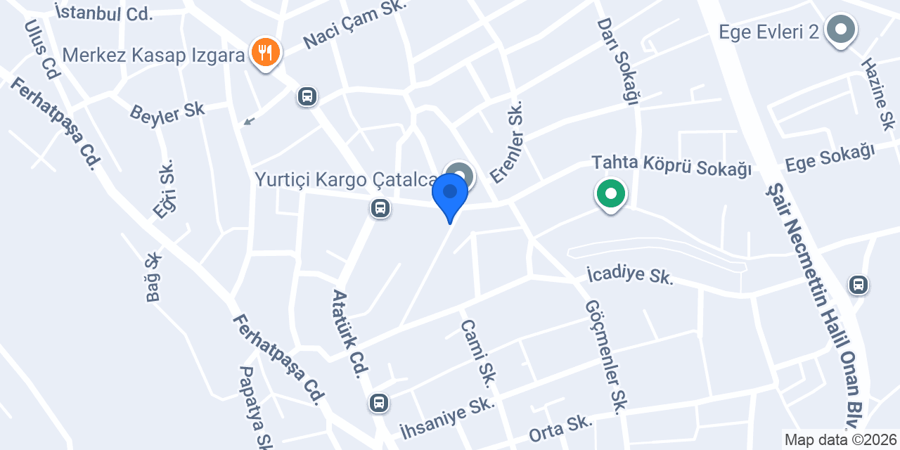 ÇBT Yapı Dekorasyon konumu
