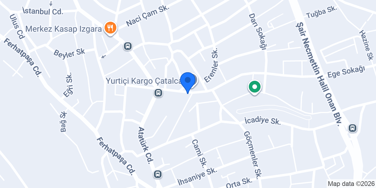 Çatalcam Tantuni konumu