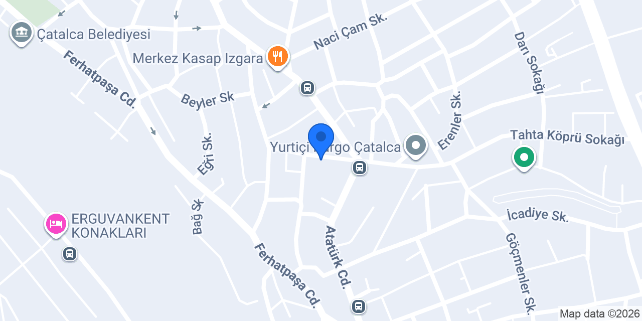 ebebek İstanbul Çatalca Mini konumu