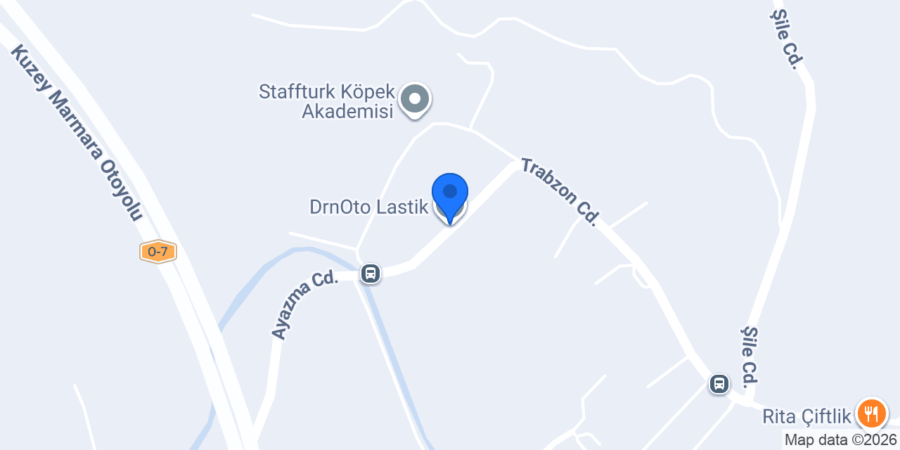 DrnOto Lastik konumu