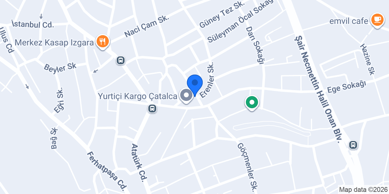Çağdaş Yemek konumu