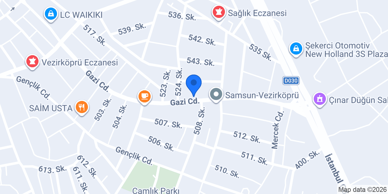 KAYALAR AUTO konumu