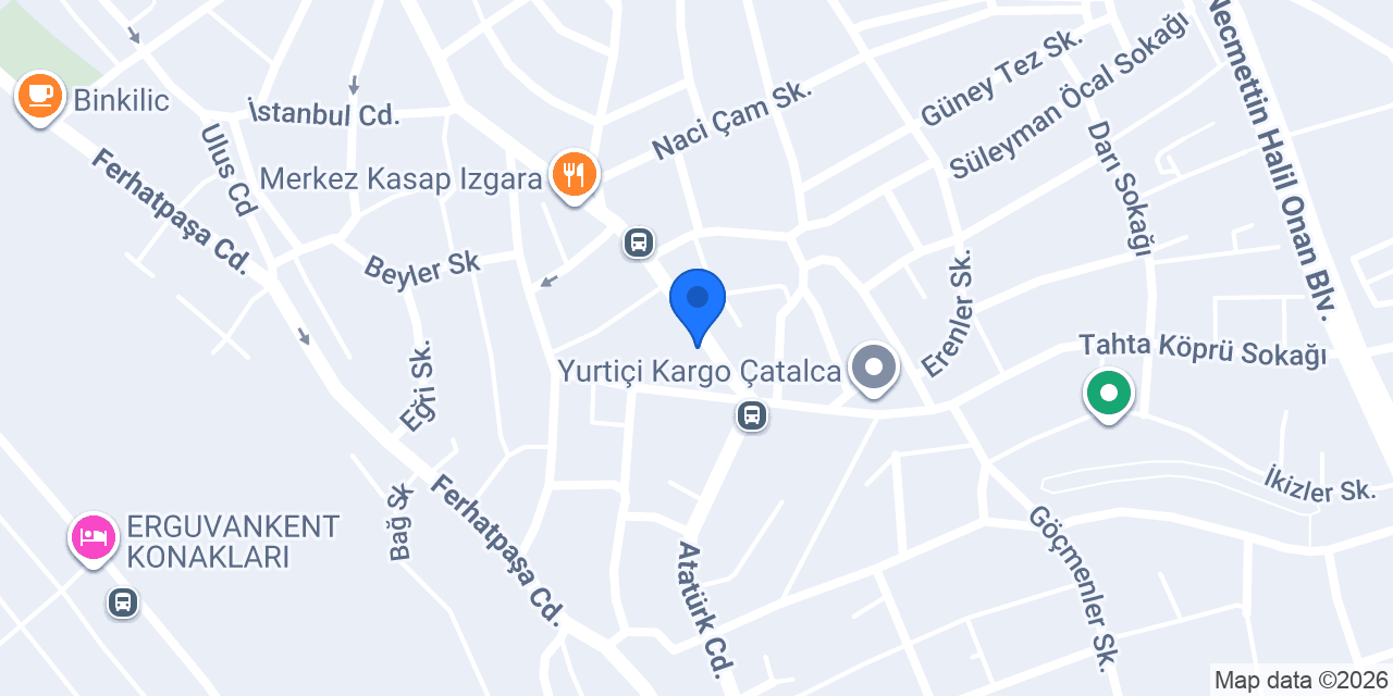 Orkide Çiçekçilik konumu