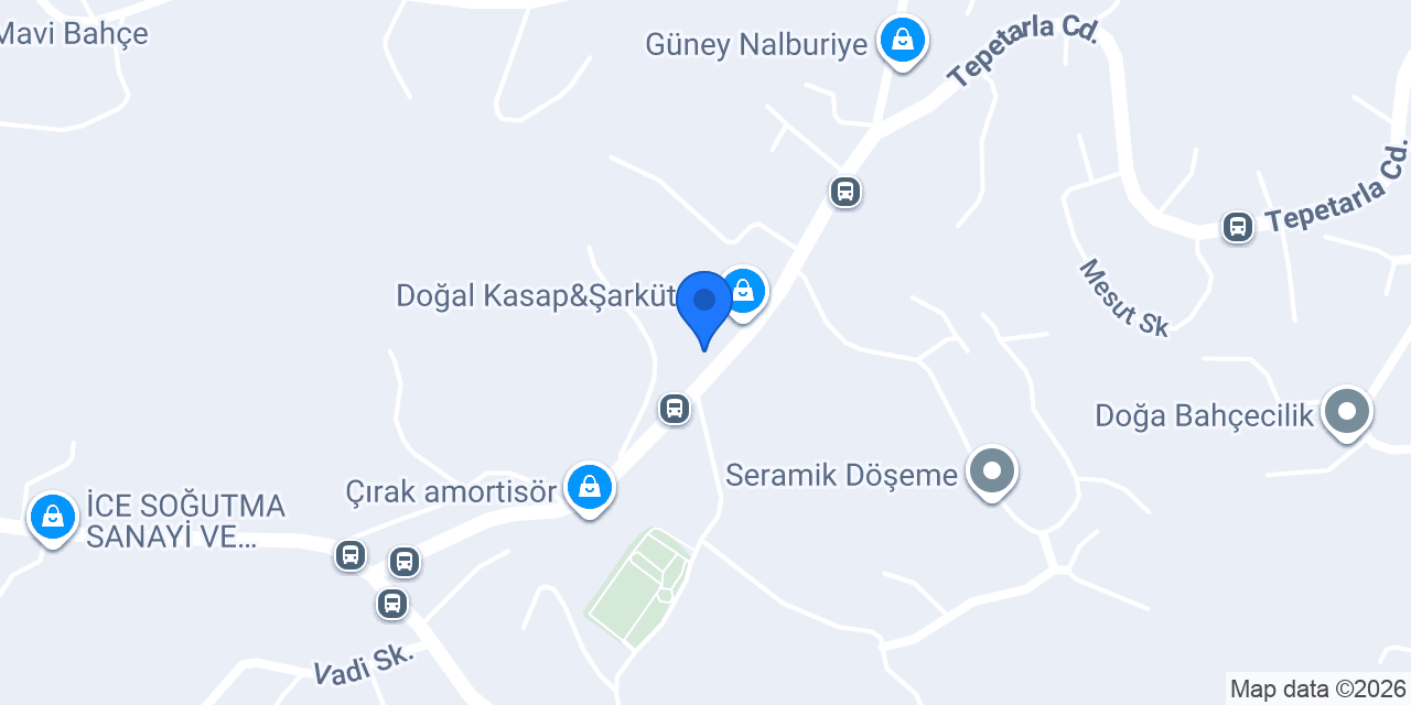 KERVAN GIDA TOPTAN konumu