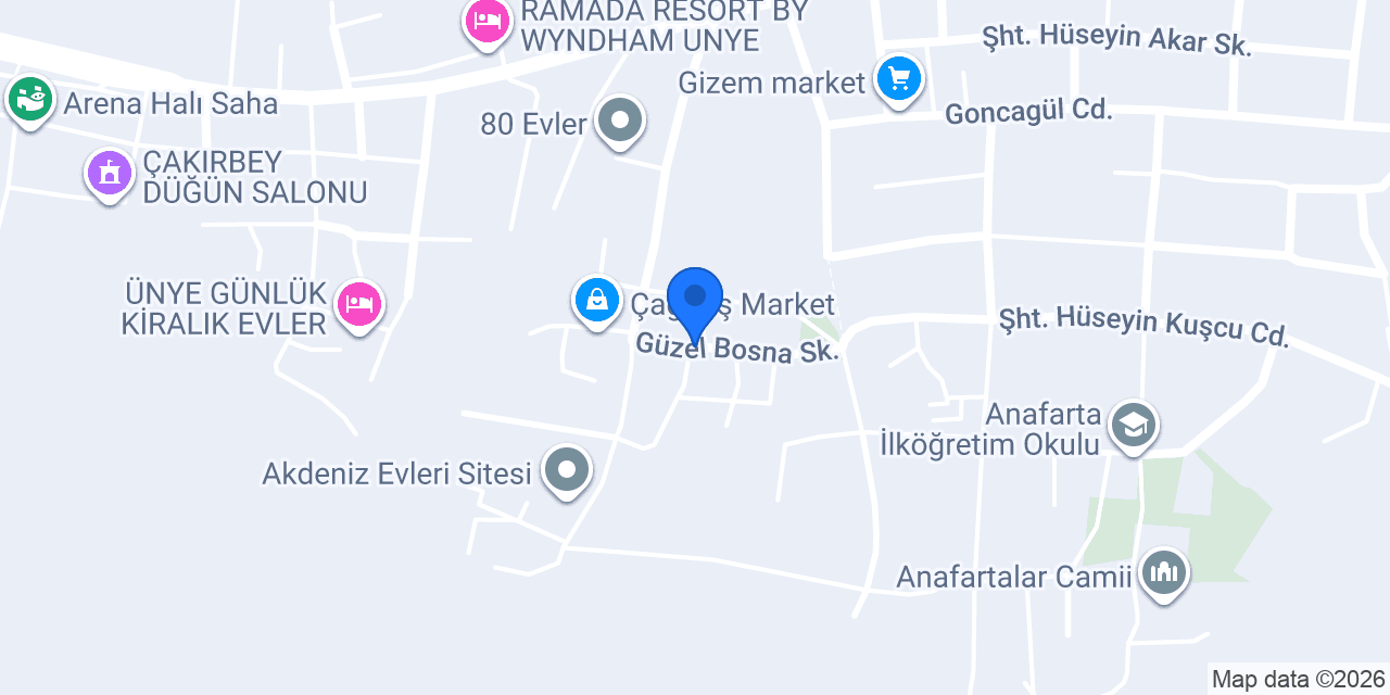Umay İş Elbiseleri konumu