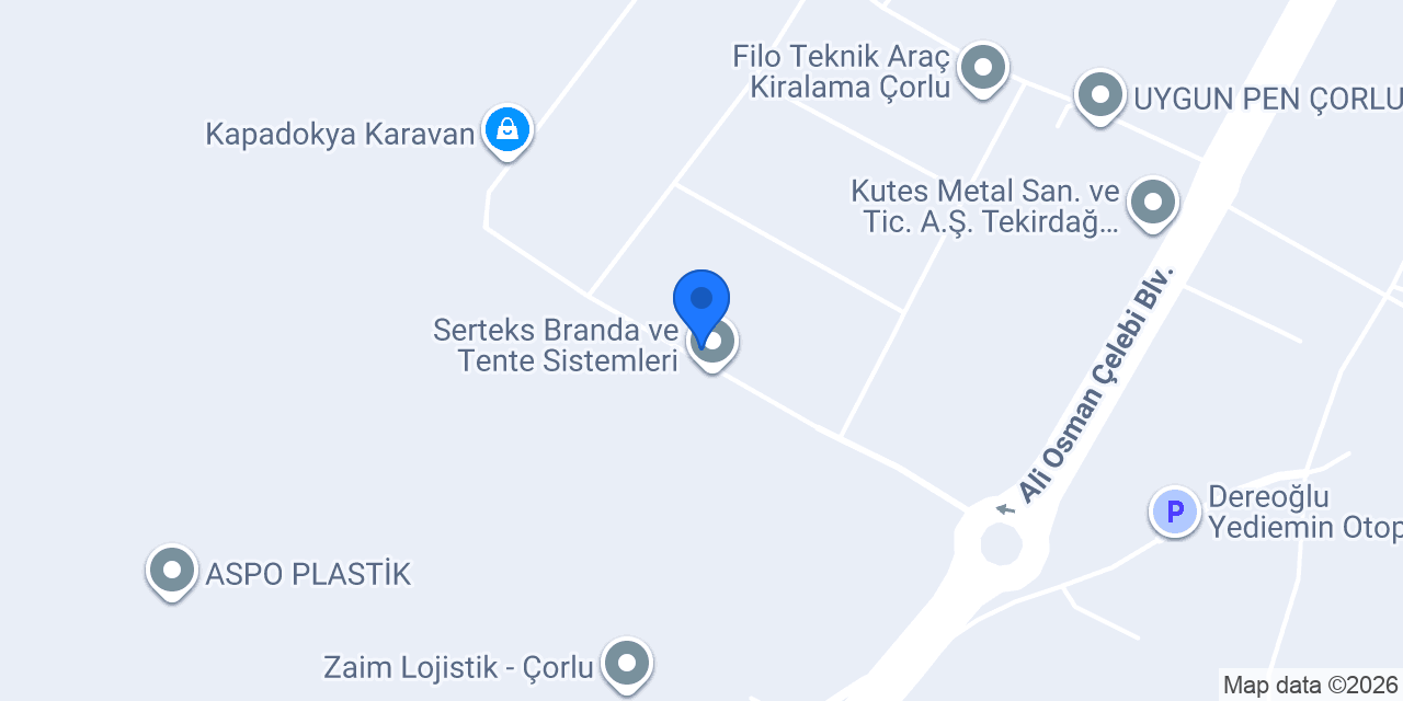 Eril Tel ve Çit Sistemleri konumu
