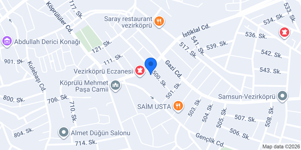 Kardelen Grup Ekmek Fabrikası konumu