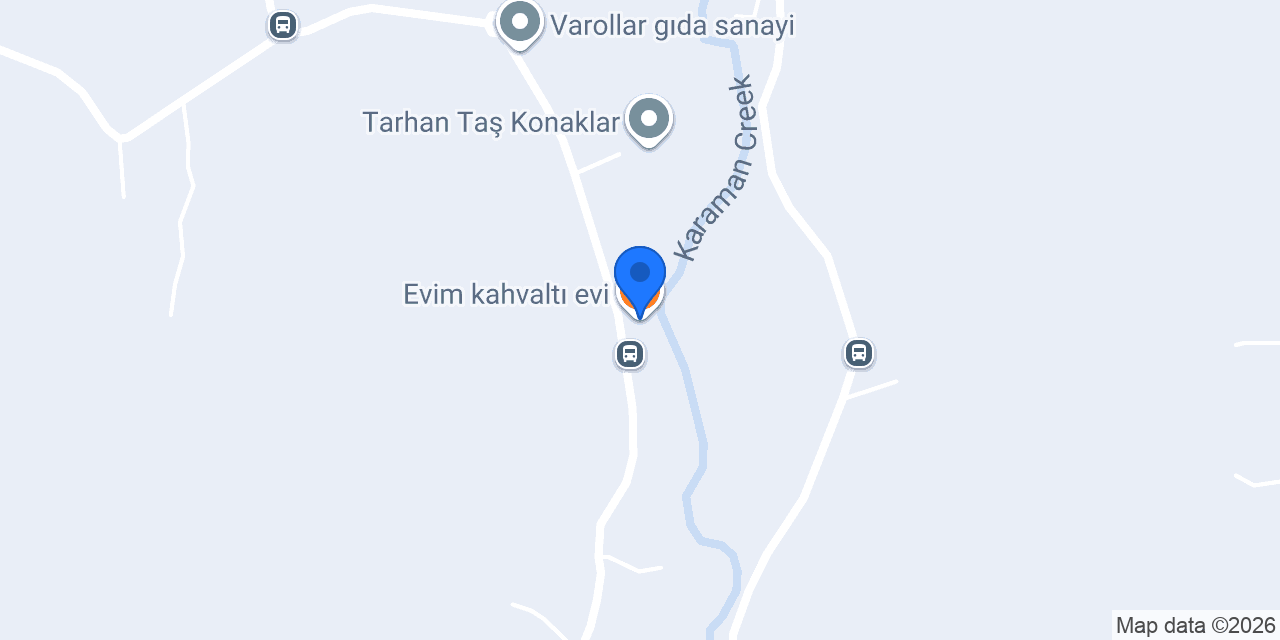 Evim kahvaltı evi konumu