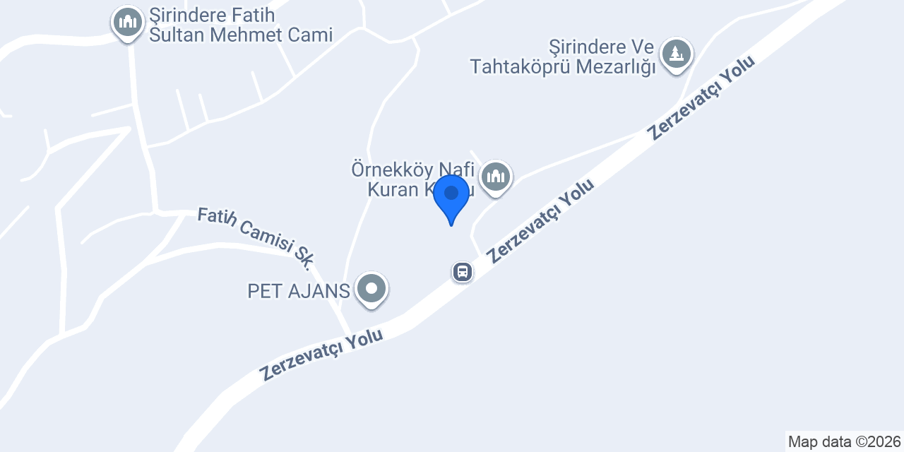 Hacer Gani Mutlu Köpek Oteli konumu