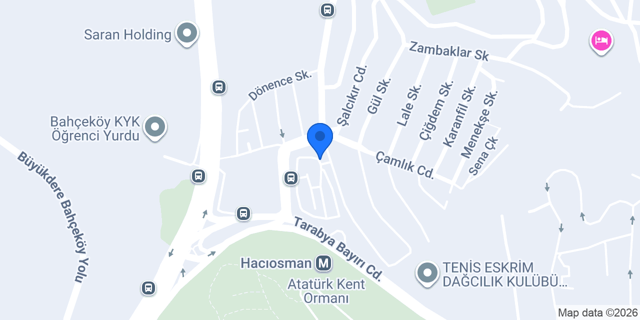 Özel Bora Sürücü Kursu konumu