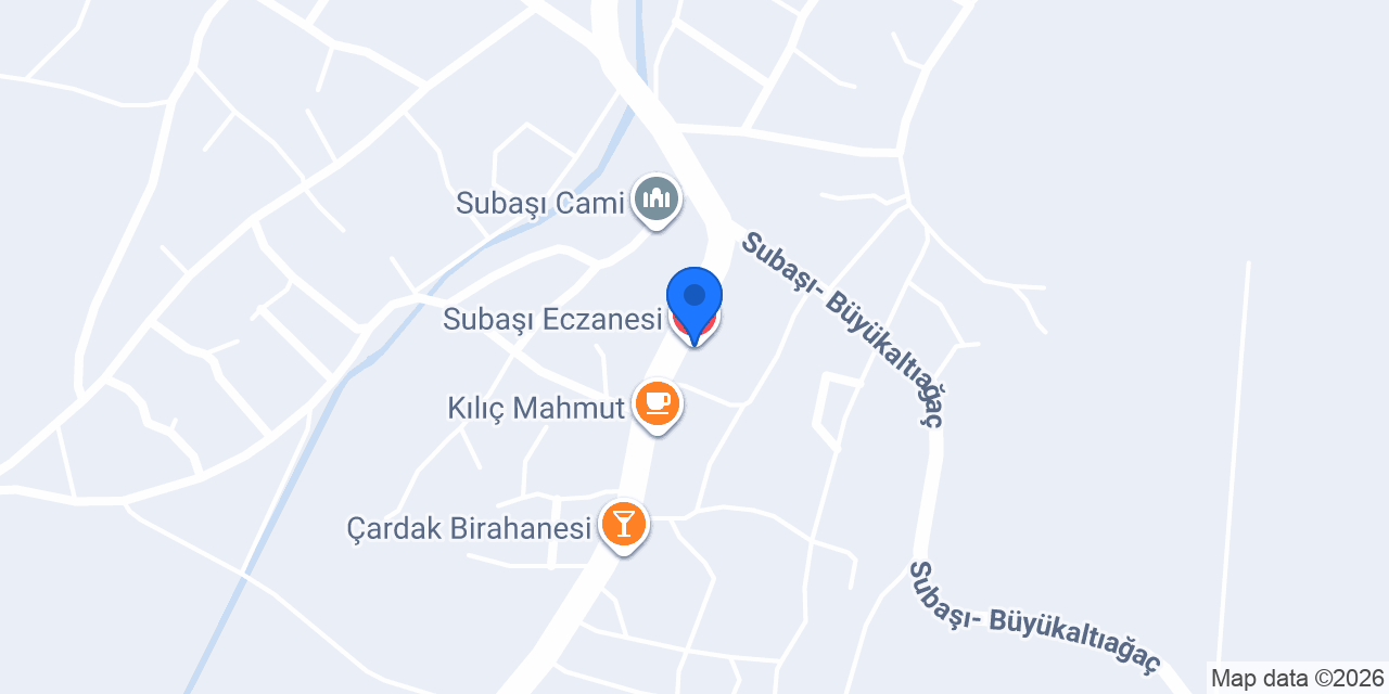 Subaşı Eczanesi konumu