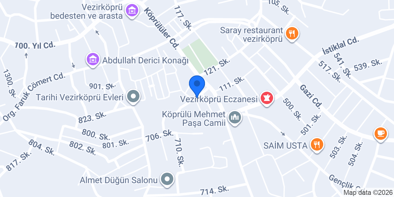 100.YIL TEKER RESTAURANT konumu