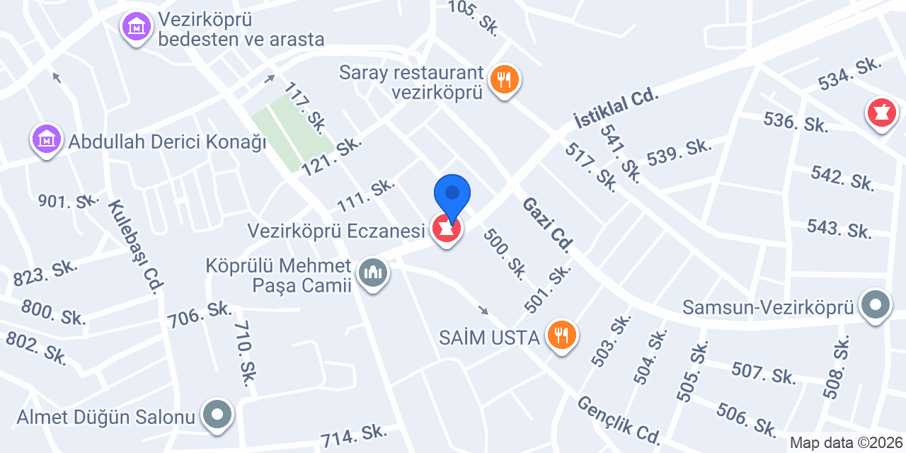 Sezer Kömür konumu
