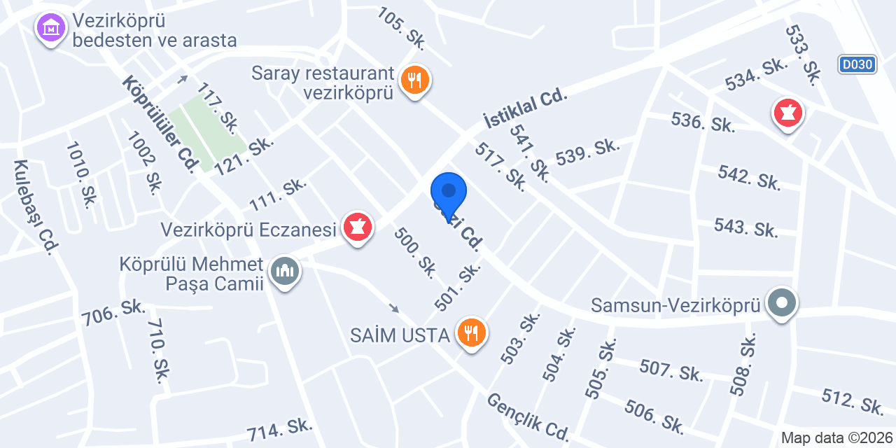 Geritabak Et Gıda konumu