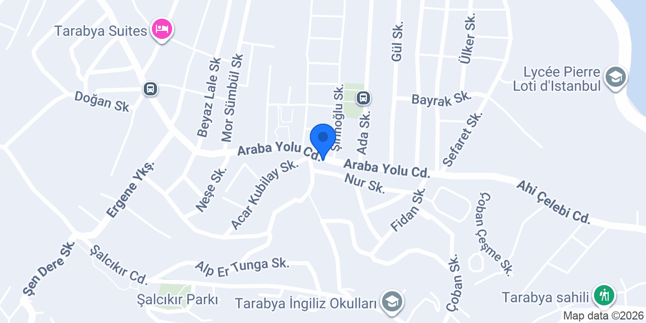 Tarabya Yıldız Kasap konumu