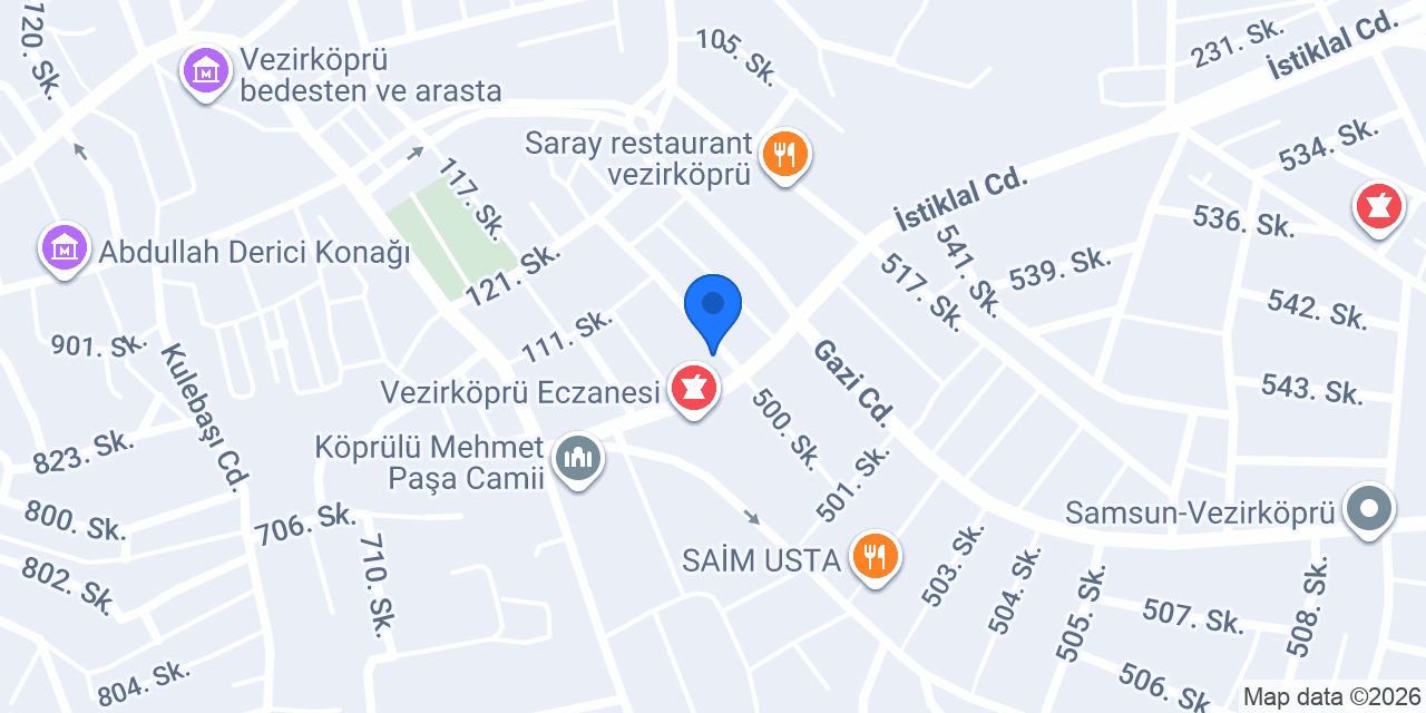 HACIOĞULLARI İNŞAAT konumu